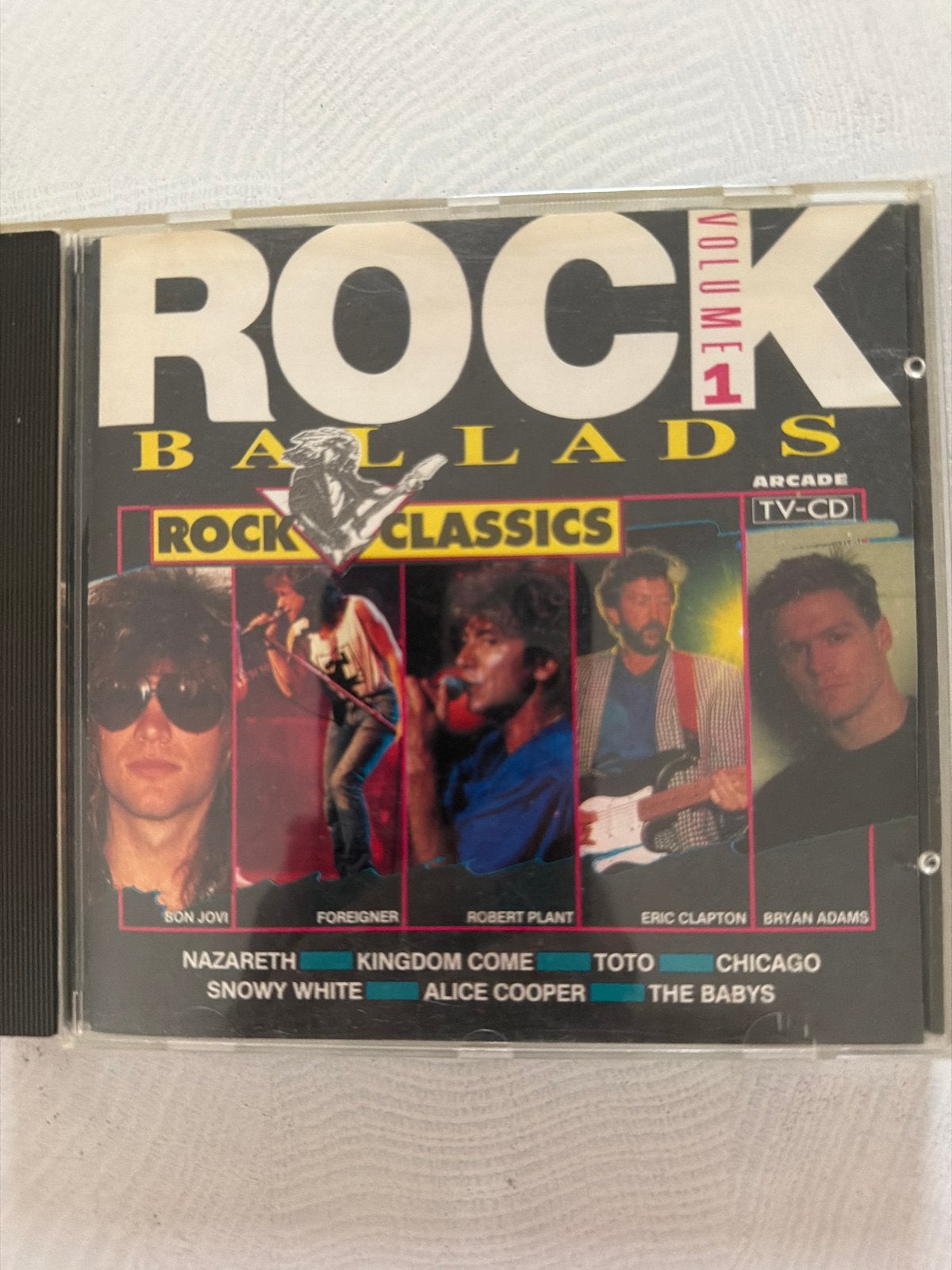 Rock Ballads Volume 1 - Rock Classics CD, Cd's en Dvd's, Ophalen of Verzenden, Gebruikt, Classic Rock, Verzamelalbum