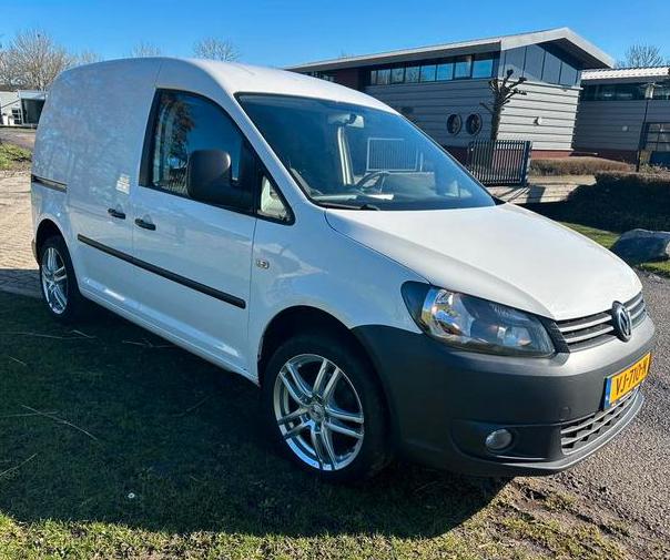 Volkswagen Caddy 1.6 D 55KW 2014 Airco Aux, Auto's, Voorwielaandrijving, Euro 5, Stof, 74 pk