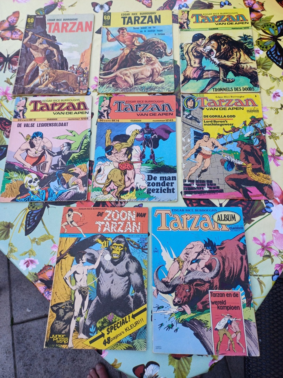 Vintage comics Tarzan, Meerdere comics, Ophalen of Verzenden, Gelezen, Europa