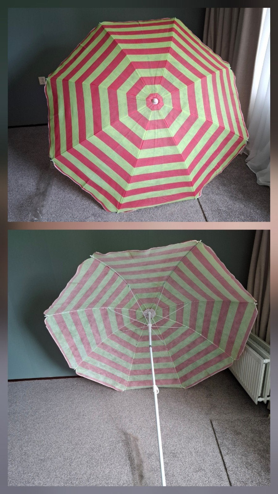 Parasol Nieuw, Tuin en Terras, Parasols, Ophalen, Nieuw, 1 tot 2 meter, Overige typen