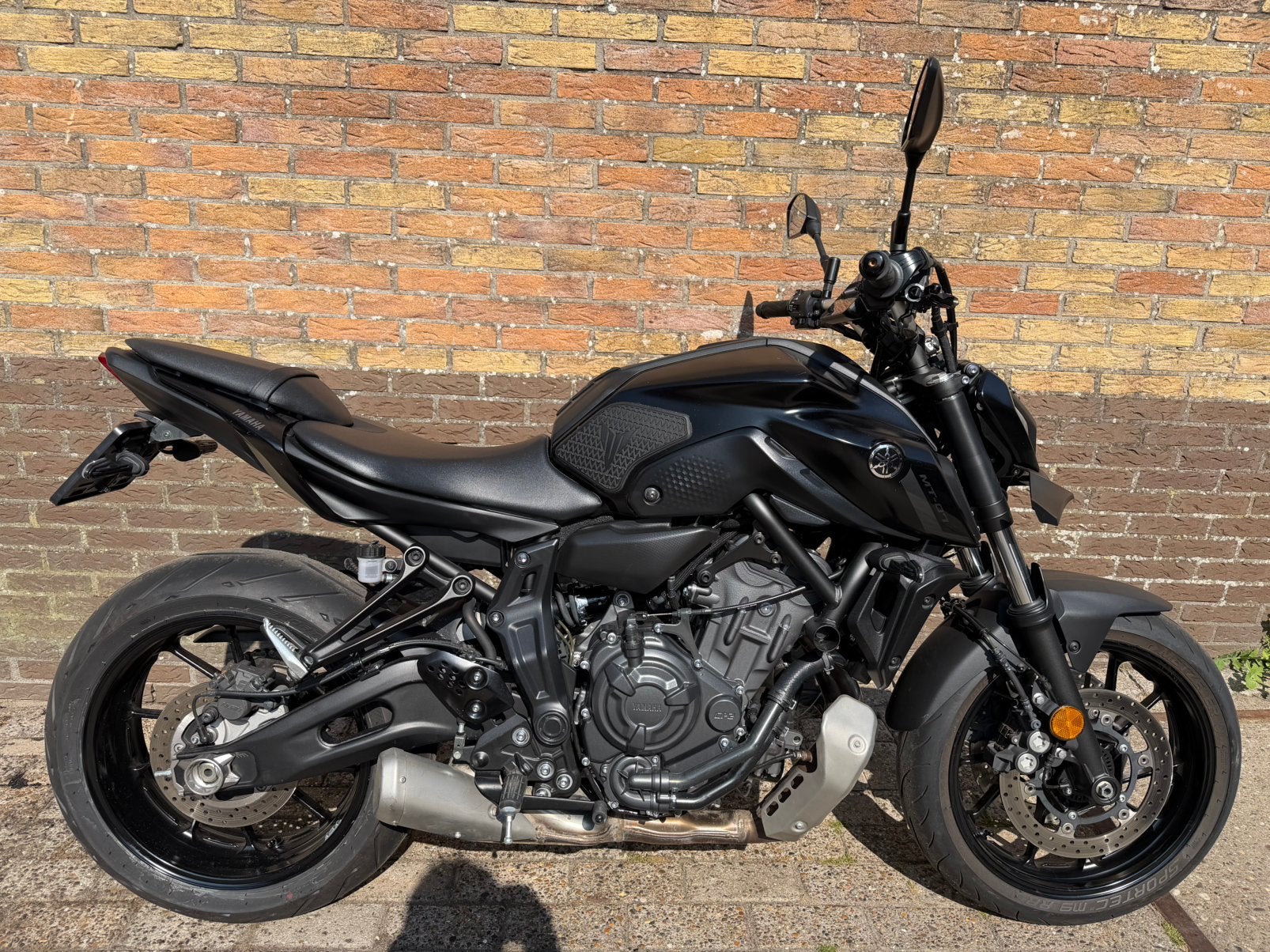 Yamaha MT-07 | 55KW | 2023 | Tech Black, 2 cilinders, Particulier, Meer dan 35 kW, 689 cc