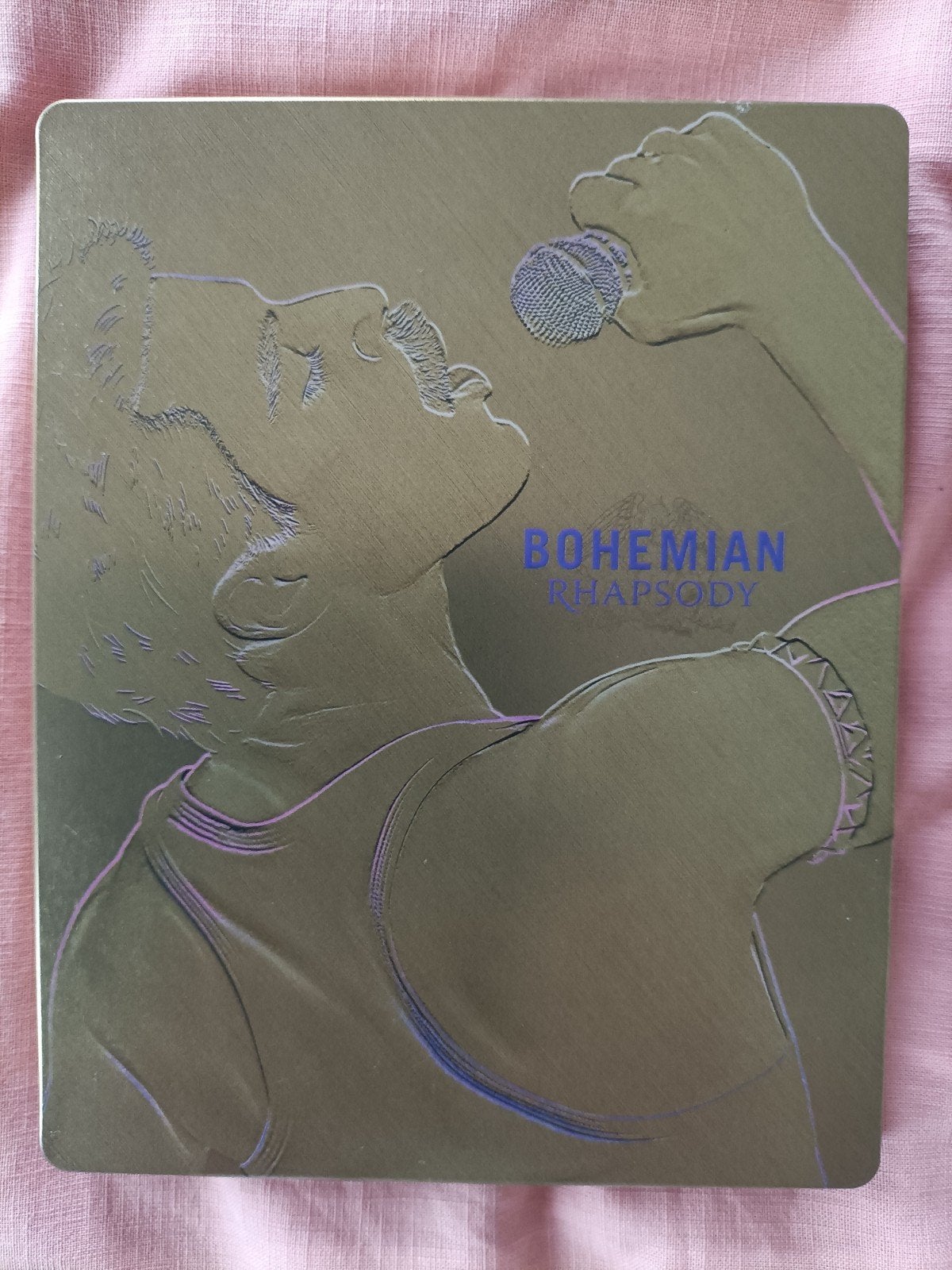 Bohemian Rhapsody Blu-ray Steelbook - Zo goed als nieuw, Cd's en Dvd's, Ophalen of Verzenden