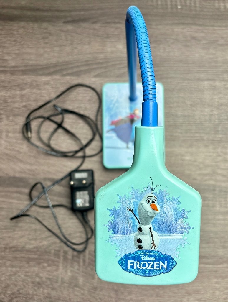 Tafelledlamp Disney Frozen, Bureaulamp, Gebruikt, Overige stijlen, 35 cm