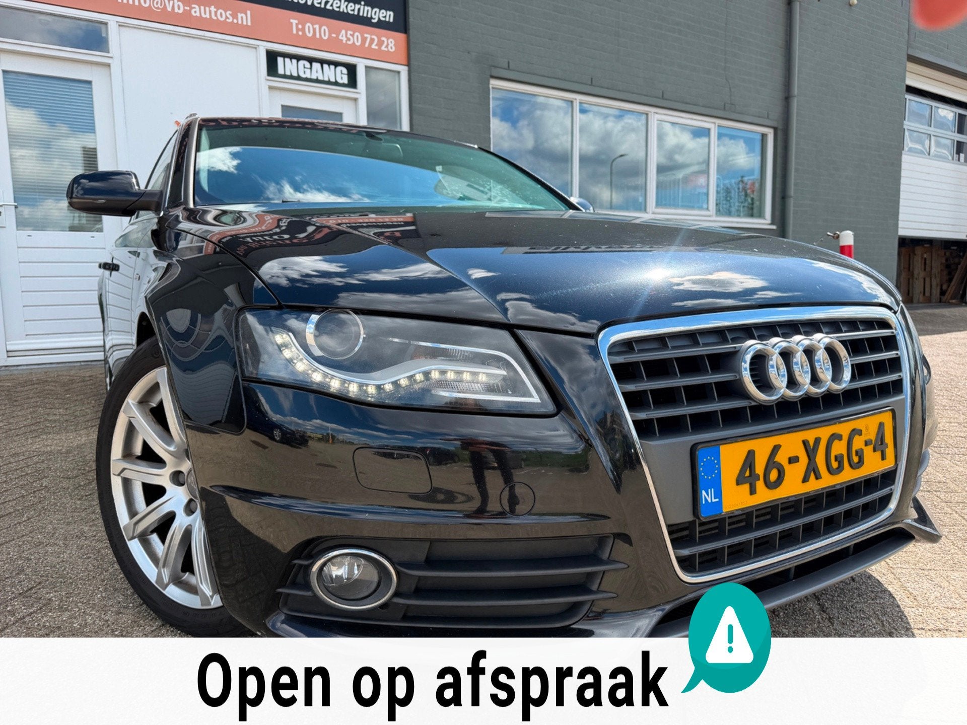 Audi A4 Avant 1.8 TFSI Pro Line S met parkeersensoren en nav, Voorwielaandrijving, Euro 5, Gebruikt, 4 cilinders