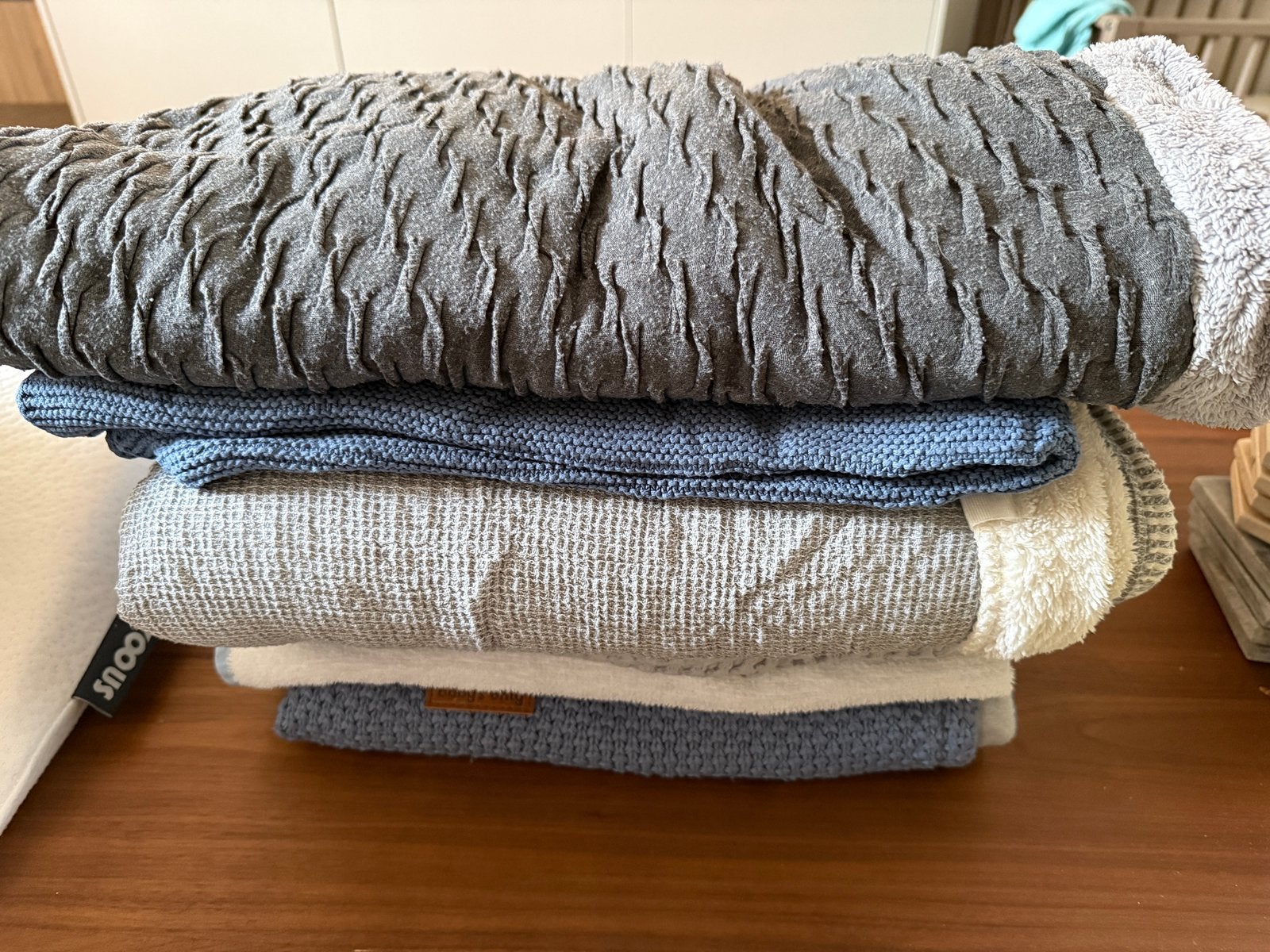 Koeka dekens, wikkeldoek, snoozzz refluxkussen, boxkleden, Kinderen en Baby's, Ophalen, Gebruikt, Deken, Koeka