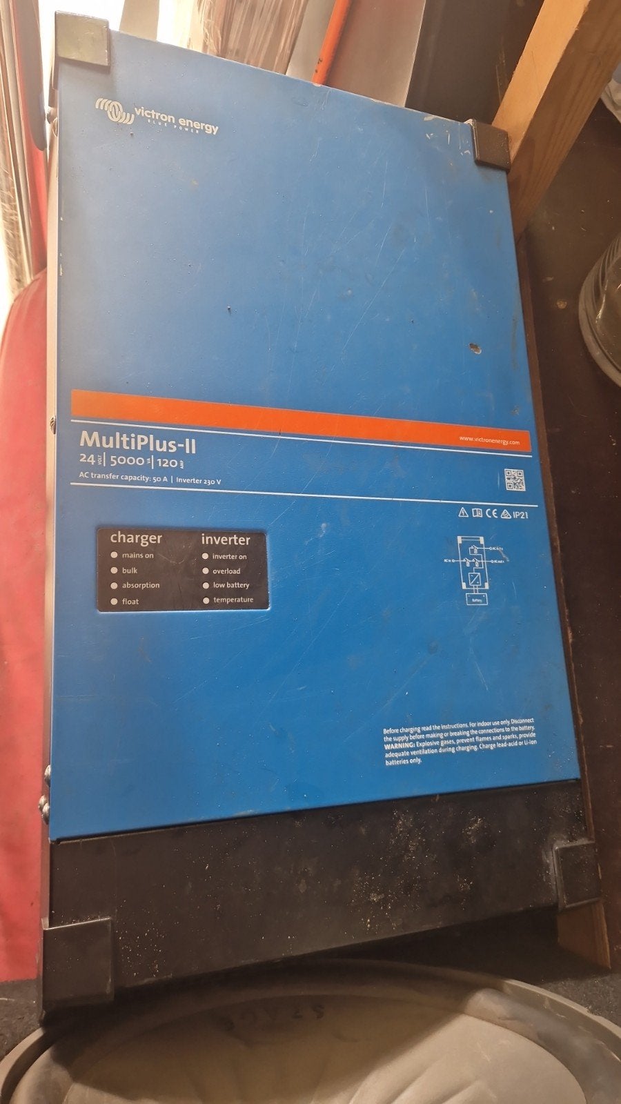 Victron Energy MultiPlus-II 24/5000/120-1 Omvormer/Lader, Ophalen, Overige typen