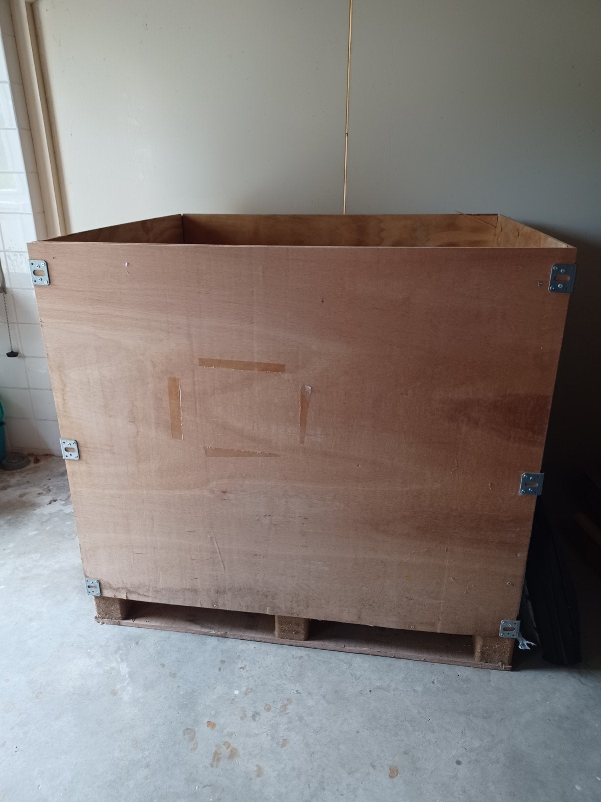 PALLETKIST, Ophalen, 50 cm of meer
