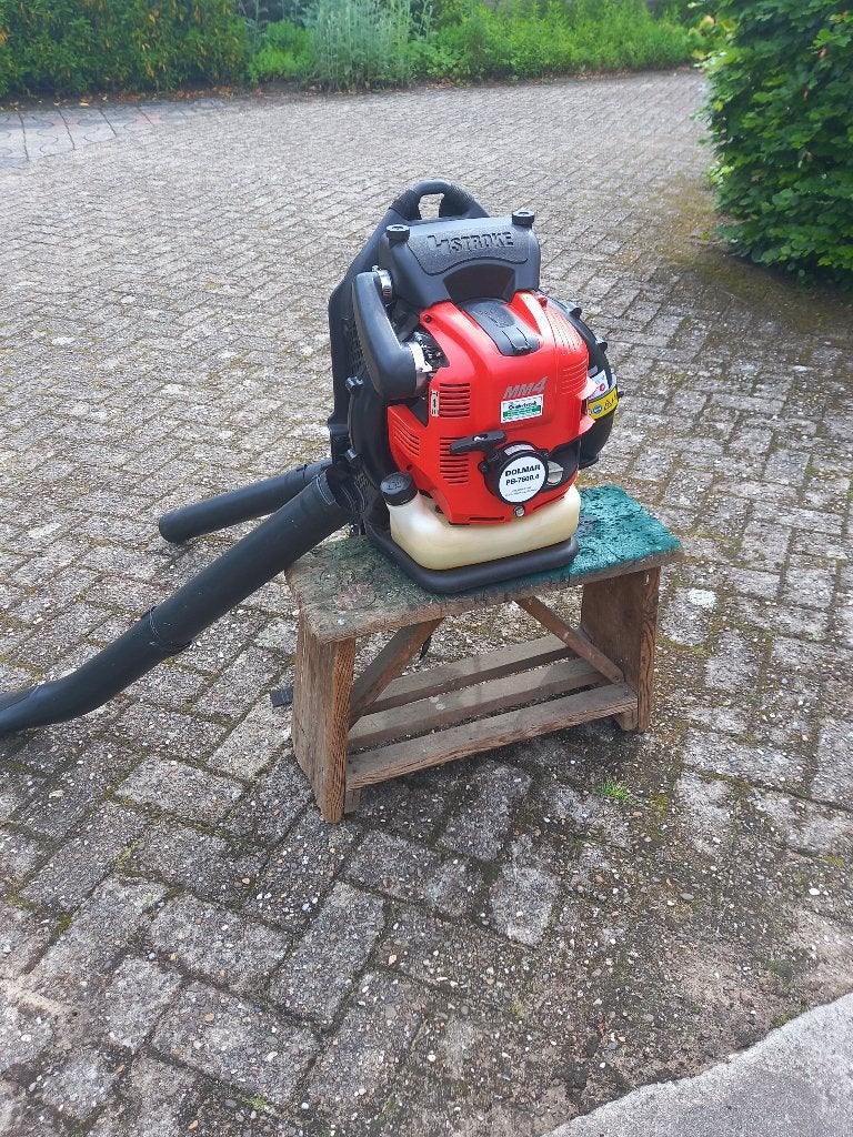 Bladblazer (Dolmar 4 takt), Benzine, Ruggedragen, Ophalen of Verzenden, Zo goed als nieuw