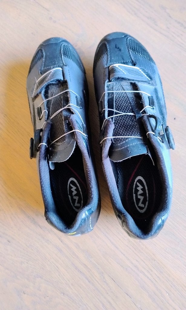 Zwart met grijze Northwave fietsschoenen maat 44, Ophalen of Verzenden, Nieuw, Schoenen