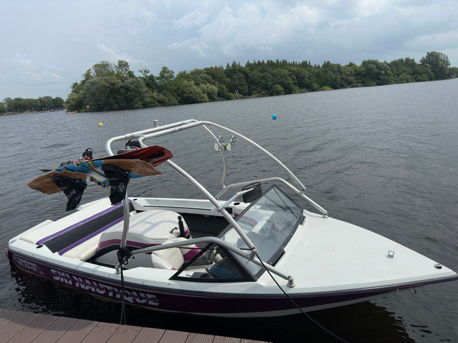 Ski Nautique uit 1994 met krachtige Ford 351w GT40 motor, Ophalen, Overige merken, Gebruikt, Binnenboordmotor
