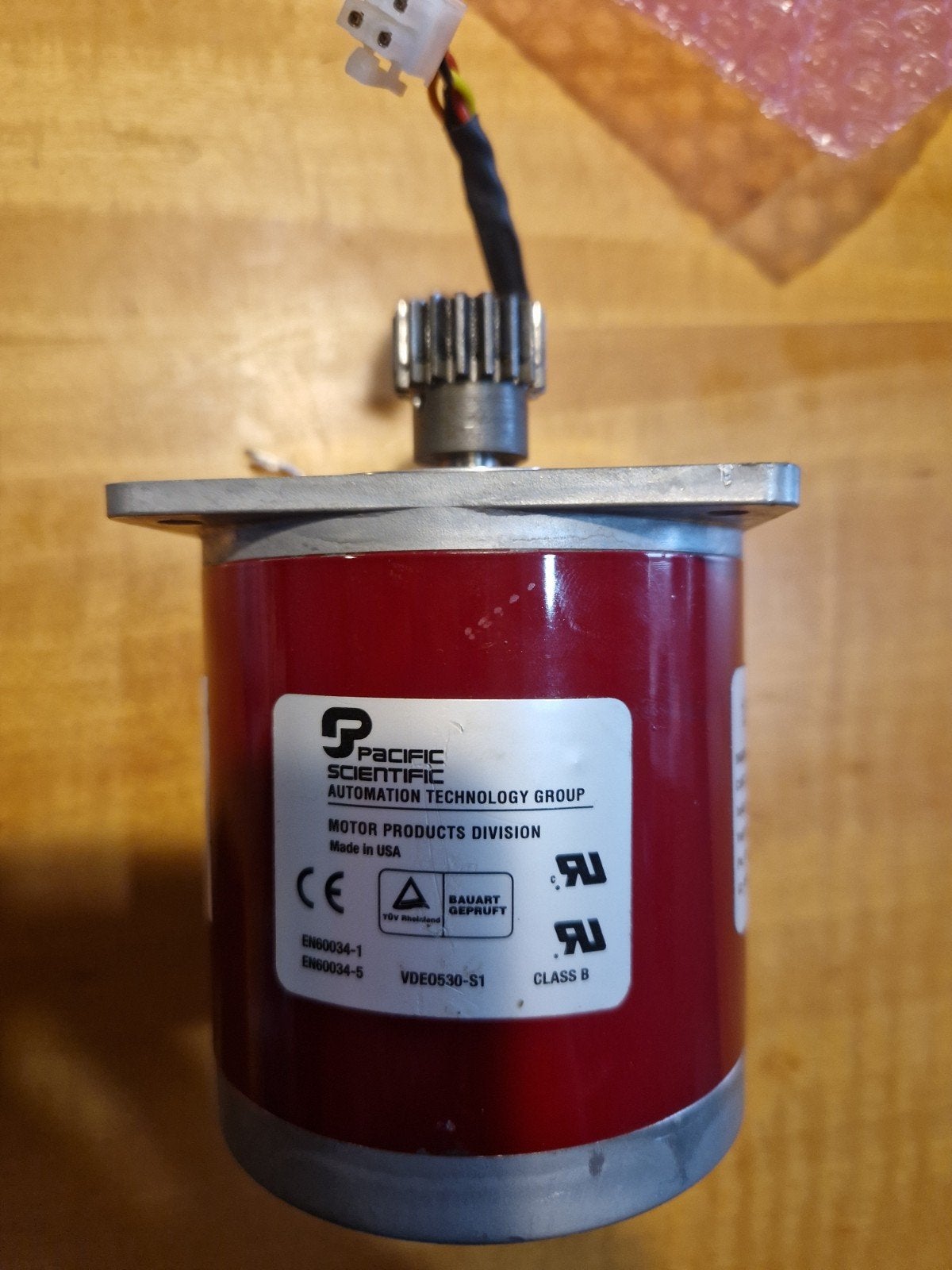 Pacific Scientific E32NRLP-LNN-NS-00 Stappenmotor NEMA 34, Ophalen of Verzenden, Zo goed als nieuw