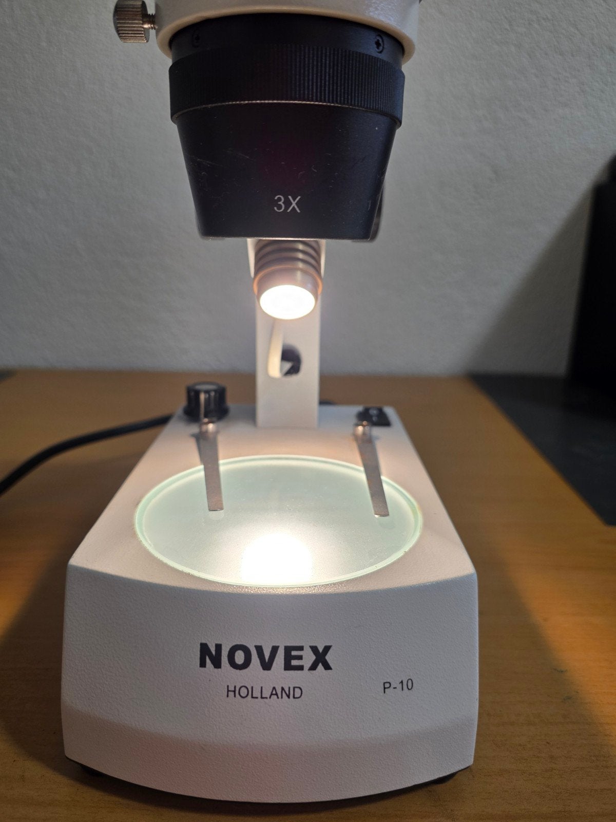 Novex Holland P-10 Stereomicroscoop - Zo goed als nieuw, Ophalen of Verzenden, Zo goed als nieuw, Minder dan 400x, Stereomicroscoop