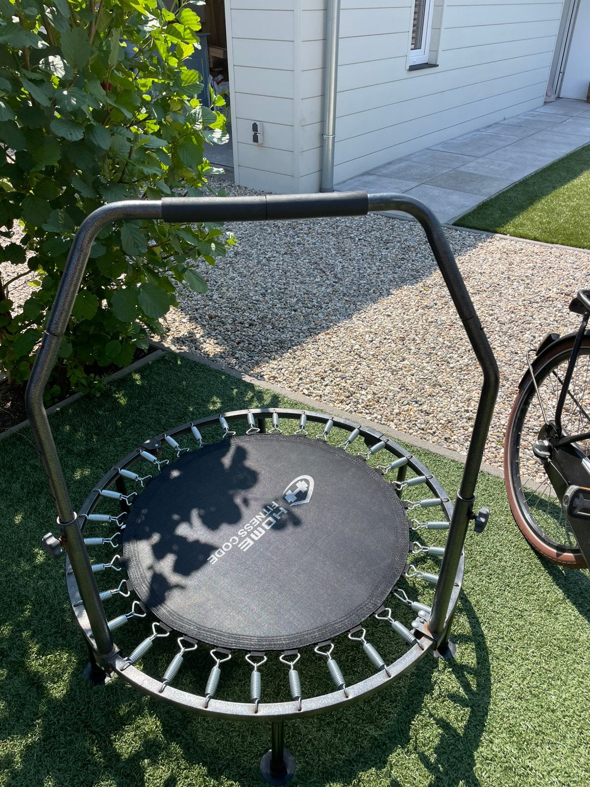 Fitness trampoline, Kinderen en Baby's, Speelgoed | Buiten | Trampolines, Ophalen, Zo goed als nieuw