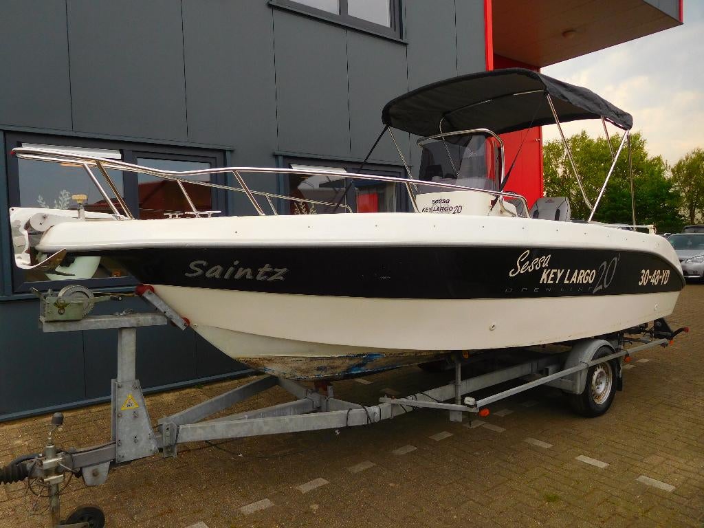 Sessa Marine Key Largo 20 Speedboot 115PK, Ophalen, Gebruikt, 6 meter of meer, 120 tot 200 pk