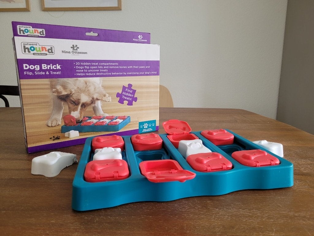 Interactief Snack Puzzelspeeltje – Dog Mental Enrichment, Dieren en Toebehoren, Ophalen, Gebruikt, Behendigheidspeelgoed, Overige merken