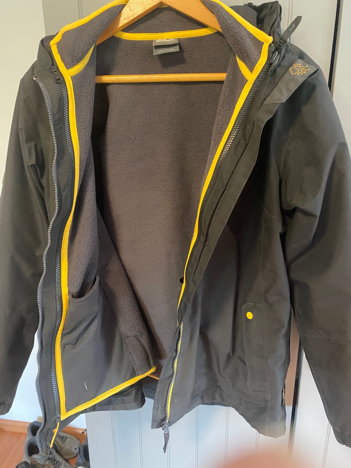 Jack wolfskin  VANDAAG €60!!! 2 zijdige jas, Ophalen of Verzenden, Zo goed als nieuw, Overige maten, Zwart
