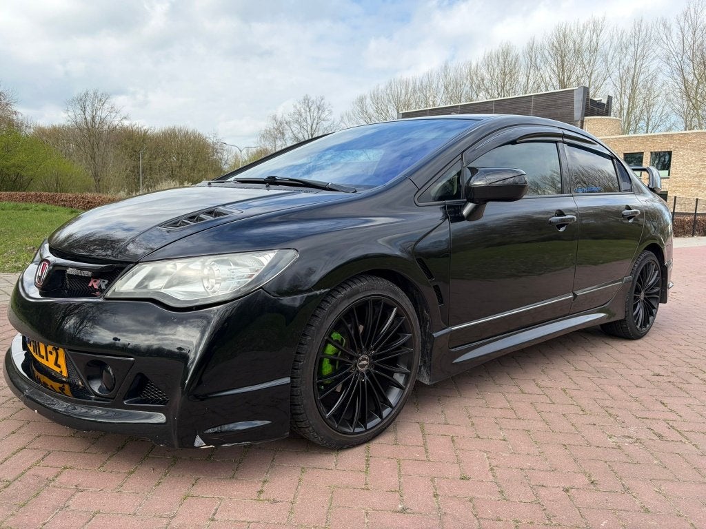 Honda Civic 1.3 Vtec Hybrid **Mugen RR Bodykit**, Auto's, Zwart, Bedrijf, Hybride Elektrisch/Benzine, 22 km/l
