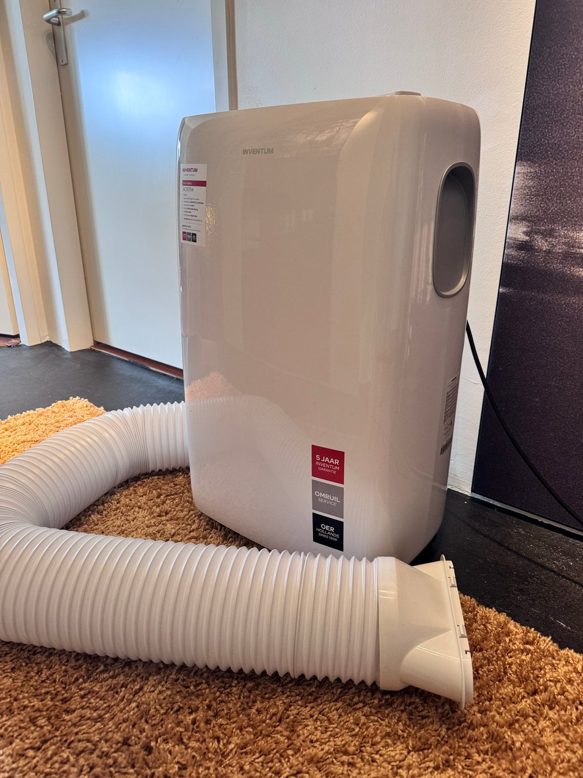 Inventum AC905W Mobiele Airco - 3-in-1 met Afstandsbediening, Witgoed en Apparatuur, Airco's, Ophalen, 3 snelheden of meer, Zo goed als nieuw