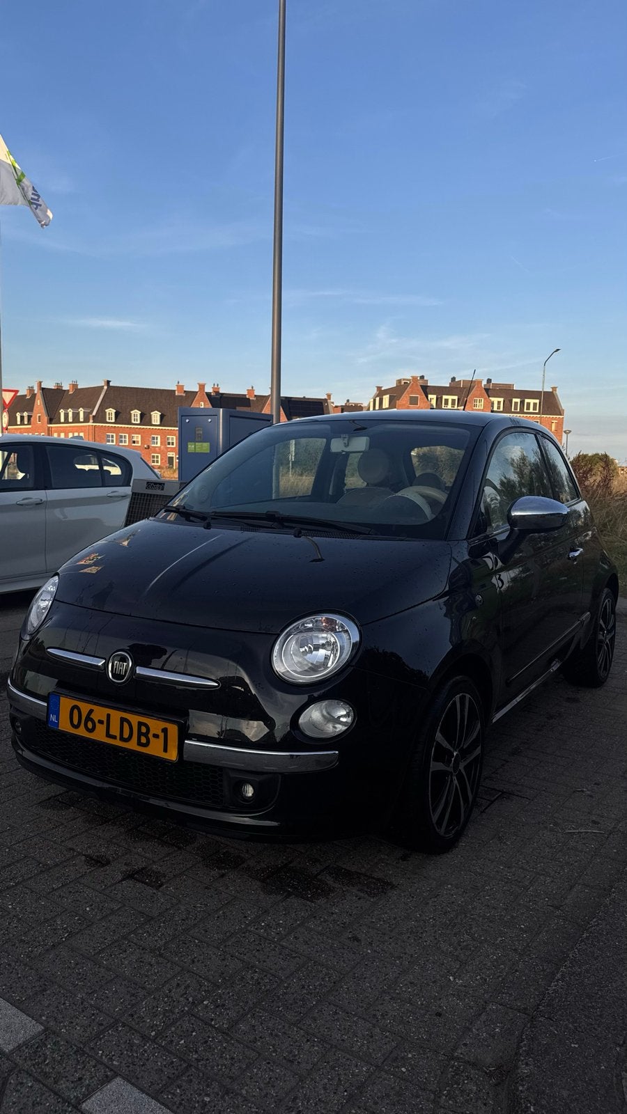 Fiat 500 1.4 – 100HP, Auto's, Fiat, Voorwielaandrijving, 31 €/maand, 4 cilinders, Bluetooth