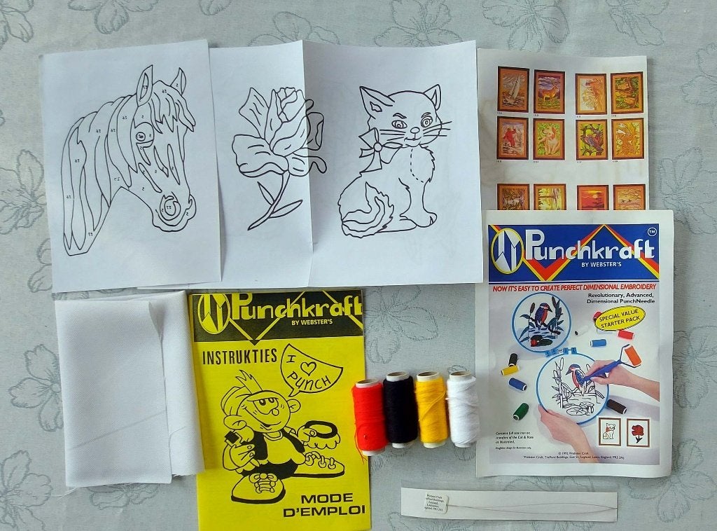 Punchpakket-2, Ophalen of Verzenden, Nieuw, Handborduren, Borduurpakket