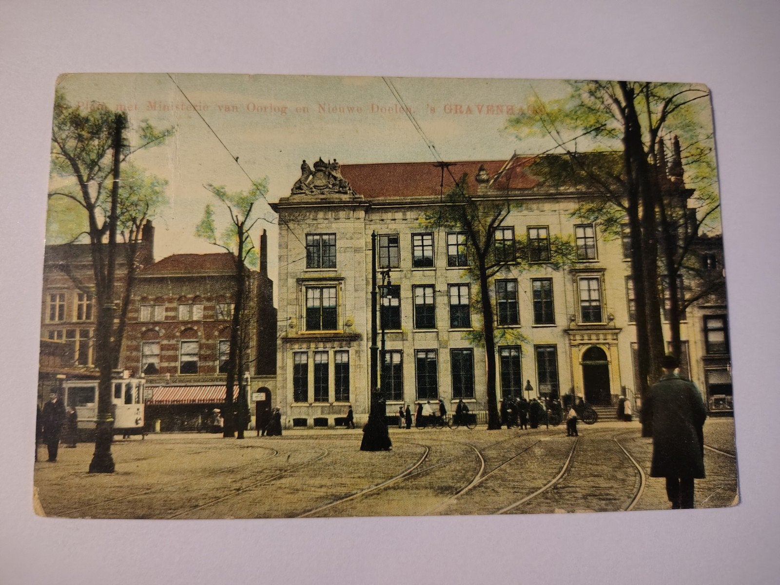 Den Haag Plein met Ministerie van Oorlog en Nieuwe Doelen, Ophalen of Verzenden, Zuid-Holland