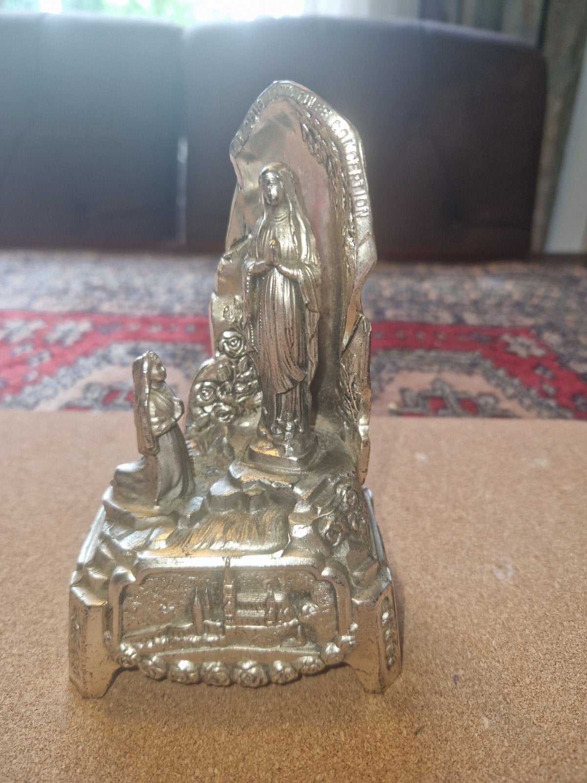 Vintage religieuze muziekdoos huisaltaar  Frankrijk gemaakt, Ophalen of Verzenden, Gebruikt