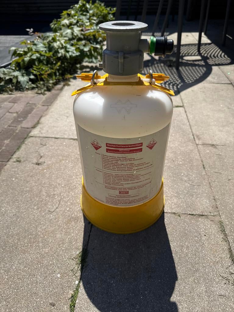 Reinigingsfles voor biertap - Schoonmaakfles, Ophalen of Verzenden, Zo goed als nieuw