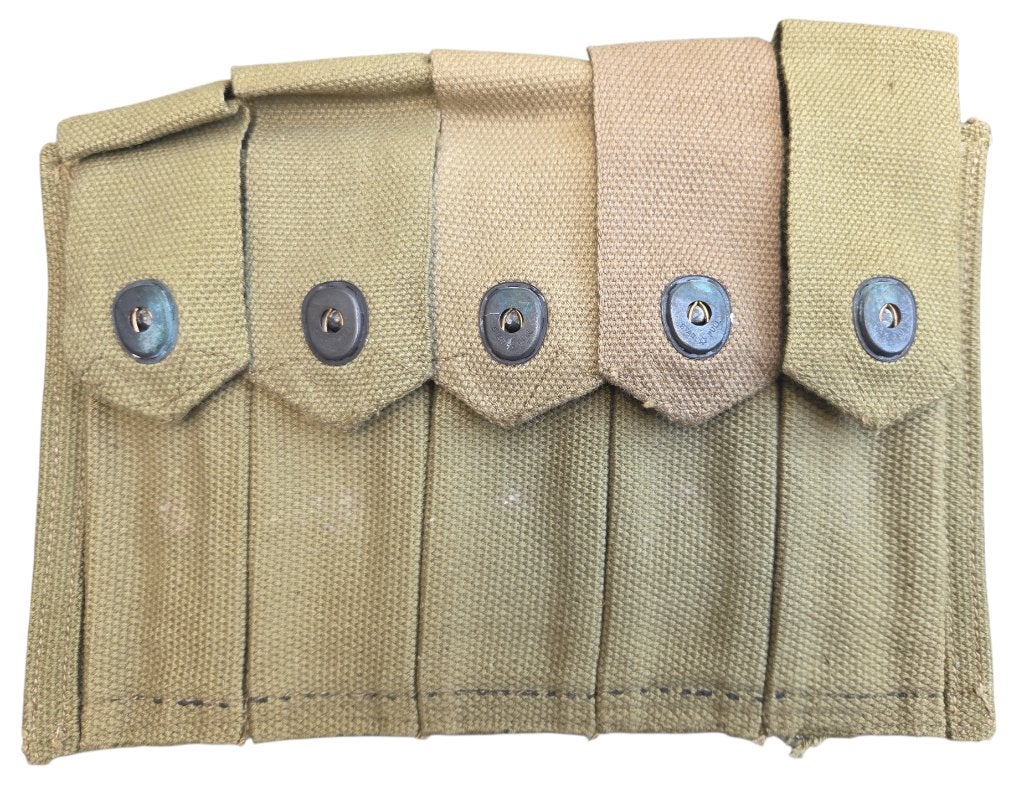 US ww2 USMC Thompson Mag Pouch Dated 1942’, Ophalen of Verzenden, Amerika