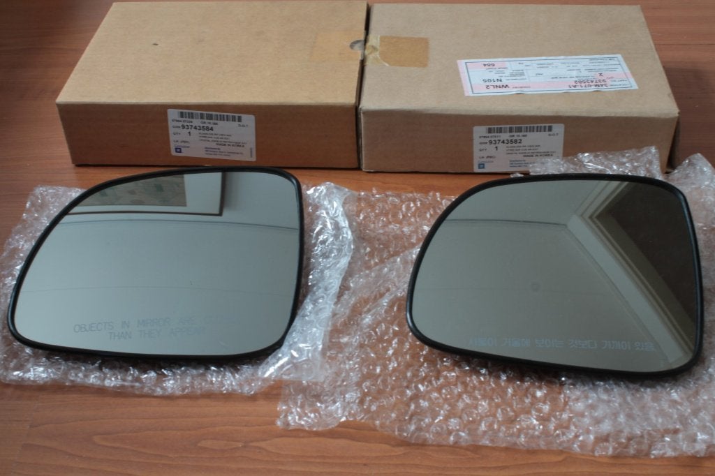 Chevrolet Captiva spiegelglas verwarmd, rechts, Ophalen