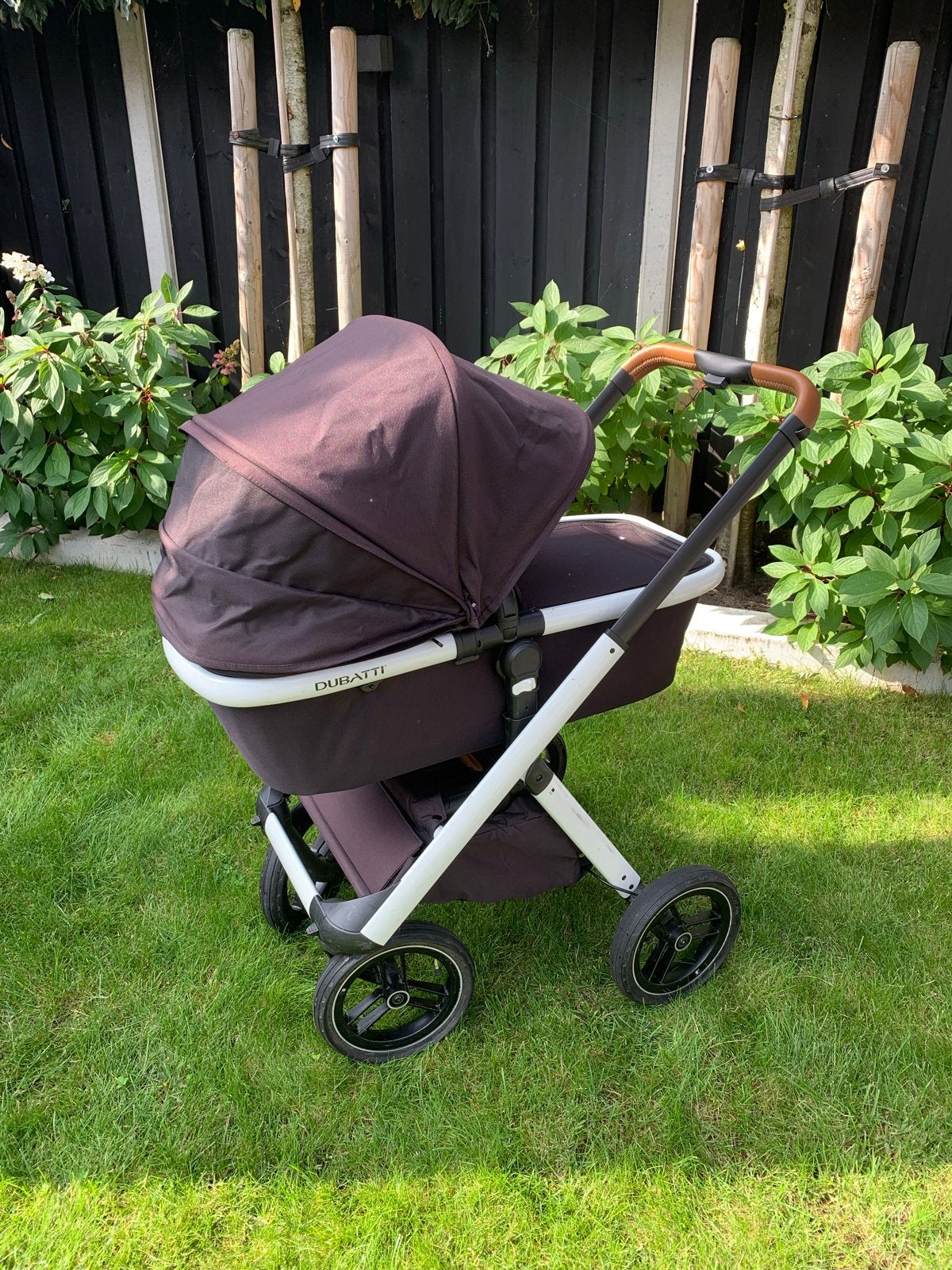 Dubatti One kinderwagen met reiswieg en zitje, Kinderen en Baby's, Gebruikt, Luchtbanden, Combiwagen, Ophalen