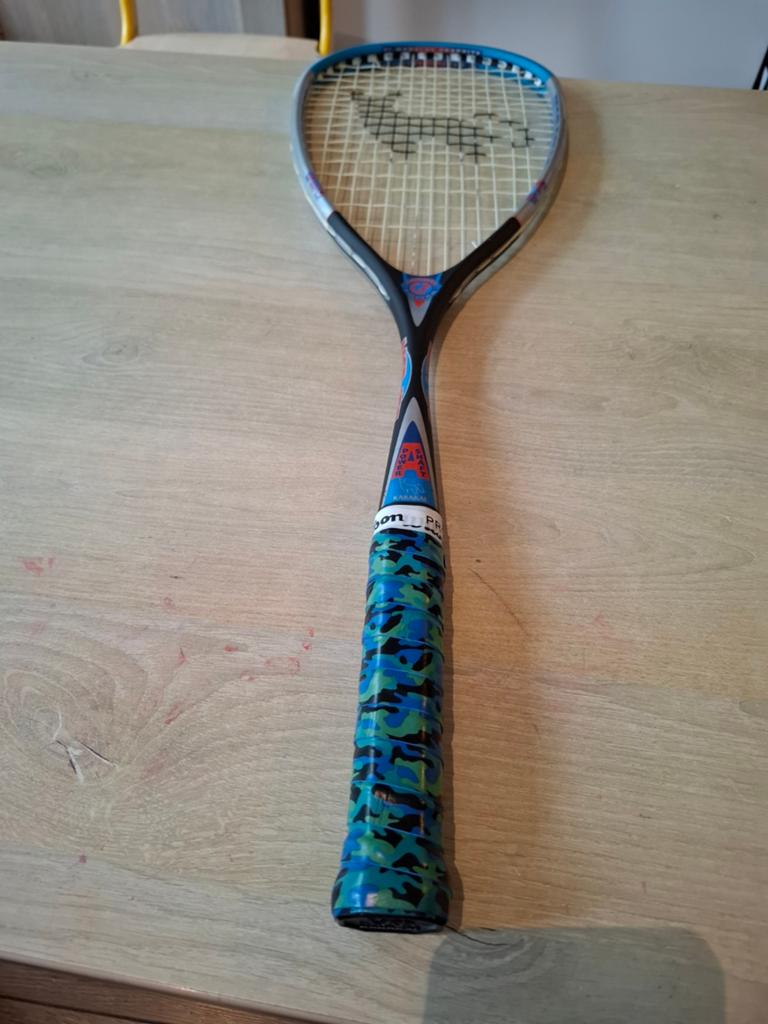 Karakal Squash Racket - Power Shaft Groove Power, Sport en Fitness, Squash, Gebruikt, Karakal, Ophalen of Verzenden, Racket