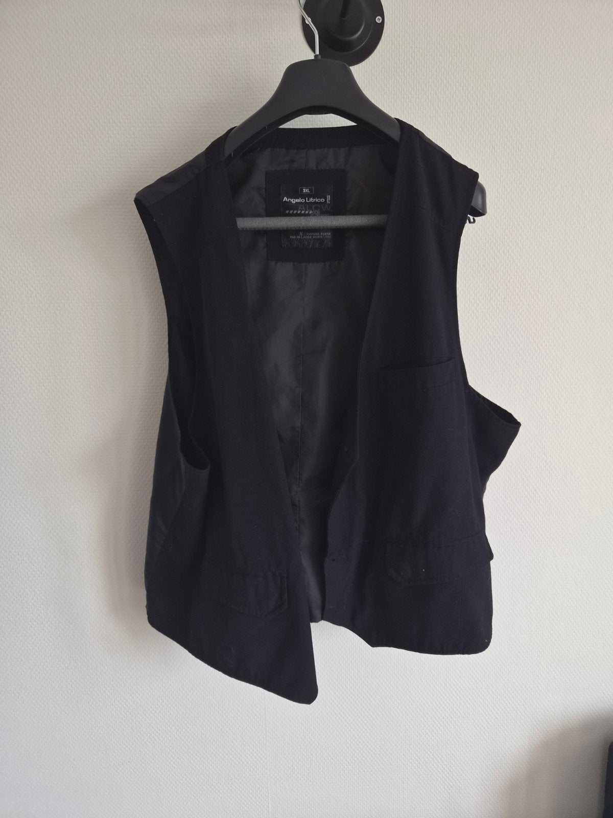 Angelo Litrico Zwart Gilet Maat 3XL, Kleding | Heren, Ophalen of Verzenden, Zo goed als nieuw, Angelo Litrico