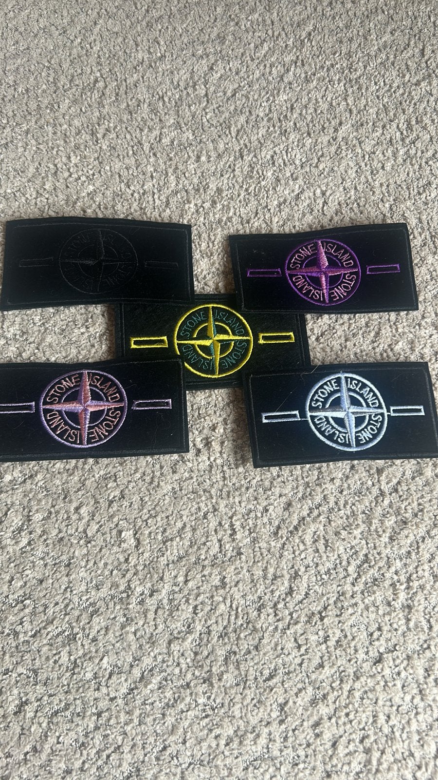 Stone Island badges custom, Hobby en Vrije tijd, Kledingapplicaties en Hotfix, Ophalen of Verzenden, Nieuw, Overige applicaties