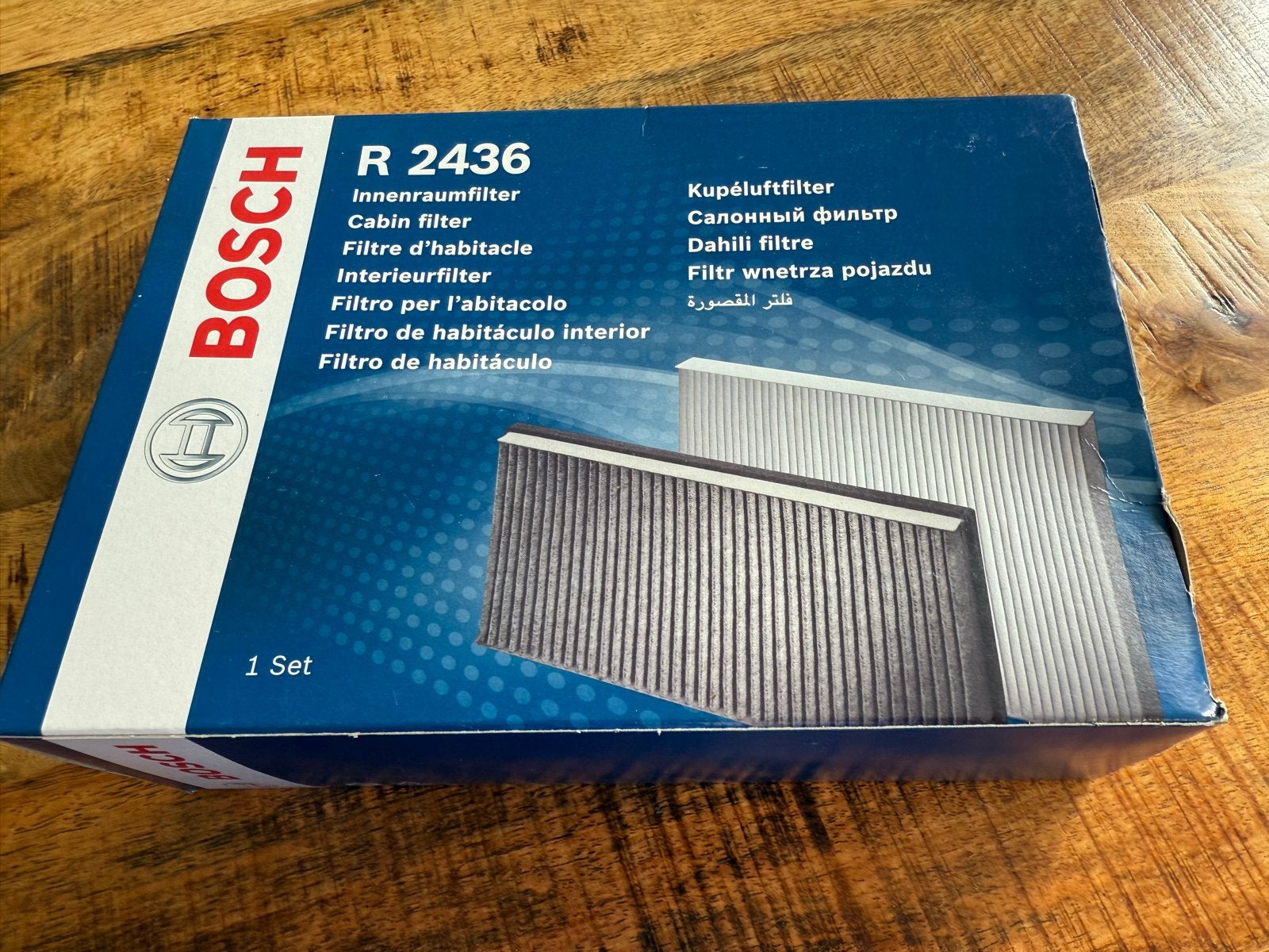 Bosch R 2436 Interieurfilter / Cabin filter, Ophalen of Verzenden