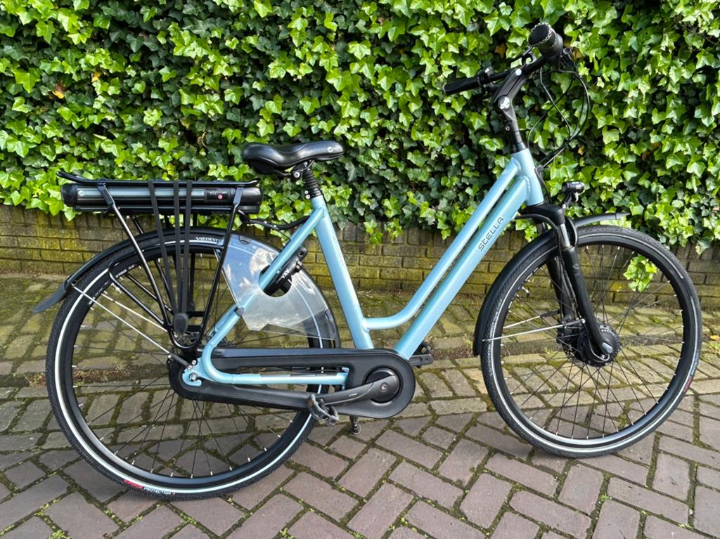 Stella Vicenza Elektrische dames fiets *zeer mooi*, Fietsen en Brommers, Zo goed als nieuw, 51 tot 55 cm, 50 km per accu of meer
