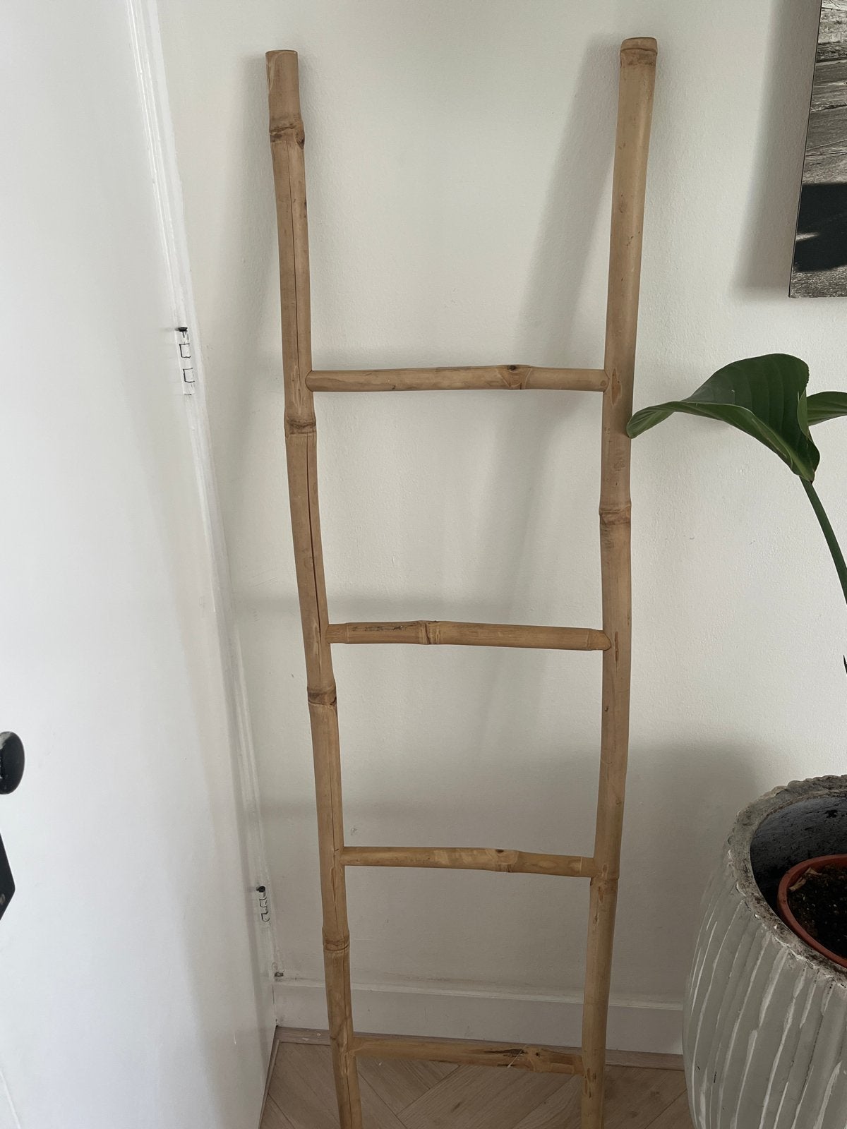 Decoratieve bamboe ladder, Ophalen, Gebruikt, Ladder, Minder dan 2 meter