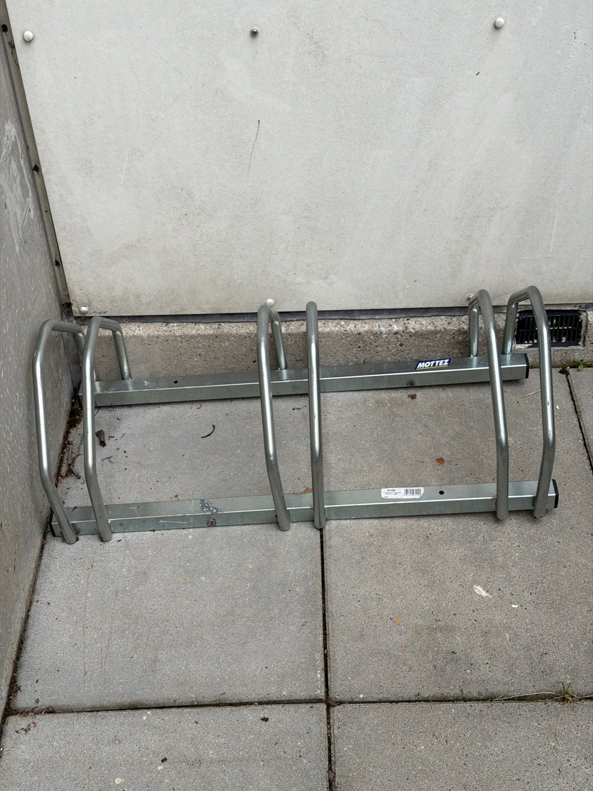 Mottez fietsenrek voor 3 fietsen, Ophalen of Verzenden, Gebruikt