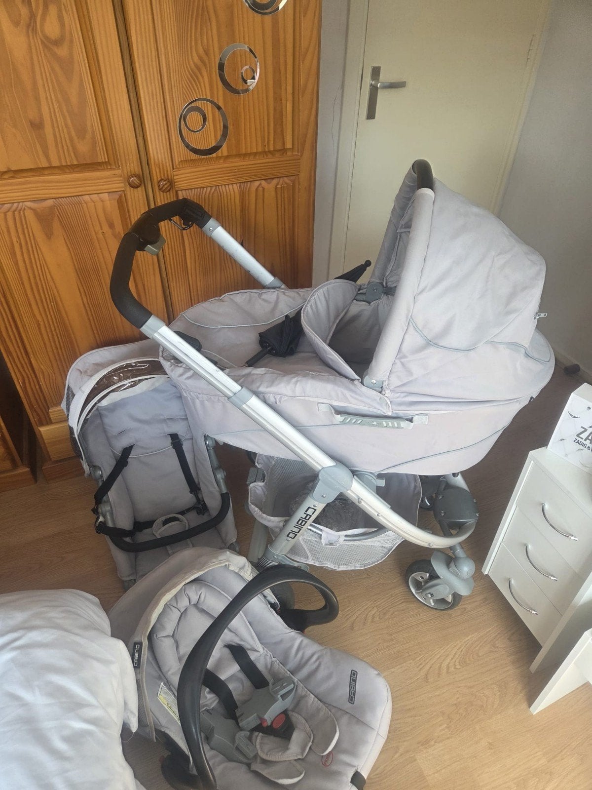 T.K.A. 3IN1 Kinderwagen, Kinderen en Baby's, Kinderwagens en Combinaties, Ophalen, Zo goed als nieuw, Overige merken, Verstelbare duwstang