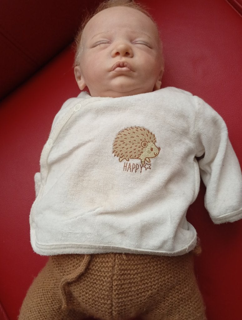 Reborn pop met certificaat, Ophalen, Zo goed als nieuw, Pop, Levensecht of Reborn
