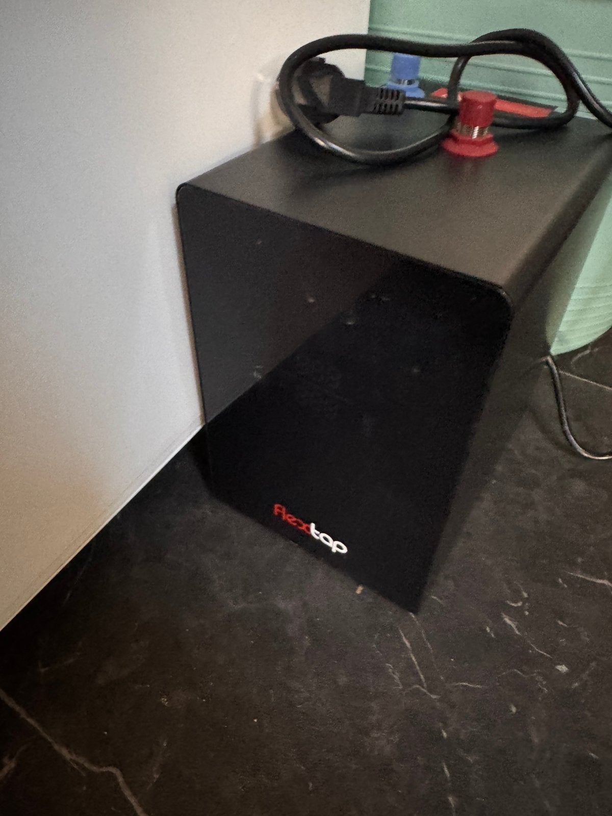 Flextap quooker met gefilterd water elementen, Ophalen of Verzenden, Zo goed als nieuw, Metaal, Zwart