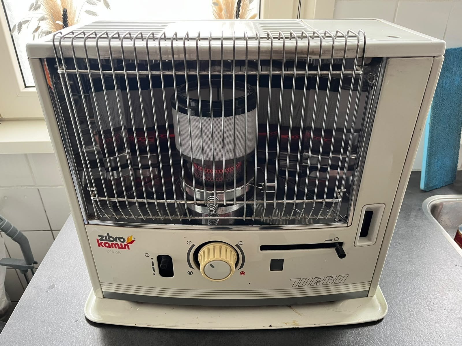 Zibro Kamin rca 68 Turbo Petroleumkachel, Ophalen, Gebruikt, Overige brandstoffen, Petroleumkachel