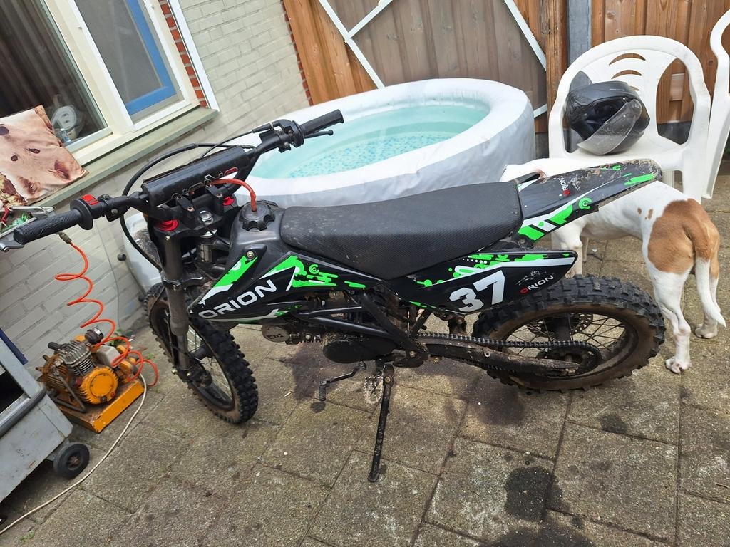 orion 125 cc 4 takt, Gebruikt, 125 cc, Pitbike, Schijfrem