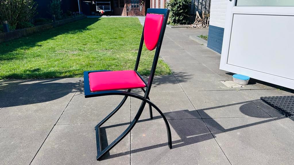 KFF Design Stoel - Karl Friedrich Förster, Huis en Inrichting, Stoelen, Gebruikt, Ophalen of Verzenden, Metaal, Eén