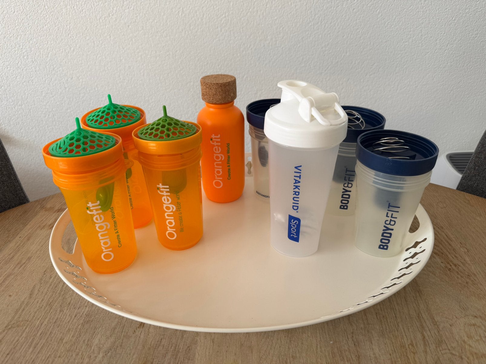 Diverse bidons en shakebekers - €0,5 per stuk, Ophalen of Verzenden, Zo goed als nieuw