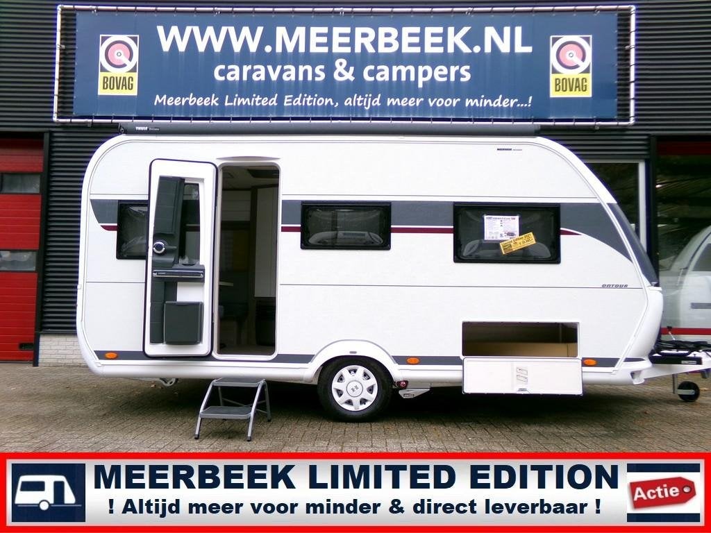Hobby On Tour 460 DL 3889,=KORTING +MOVER +AIRCO +THULE, Caravans en Kamperen, Standaardzit, Hobby, Particulier, Schokbreker