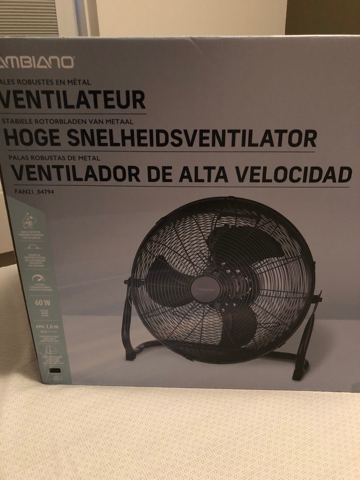 Ventilator, Witgoed en Apparatuur, Ophalen, Nieuw