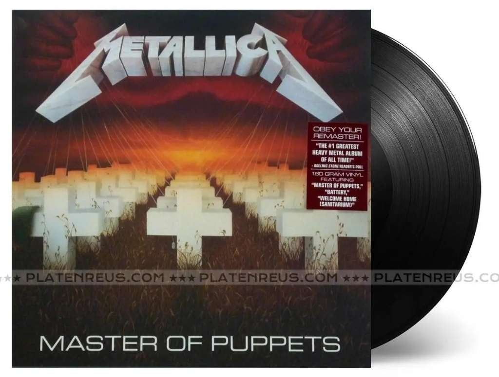 LP Metallica – Master Of Puppets , Nieuw, Cd's en Dvd's, Vinyl | Hardrock en Metal, LP, Geseald, Ophalen of Verzenden, Rock