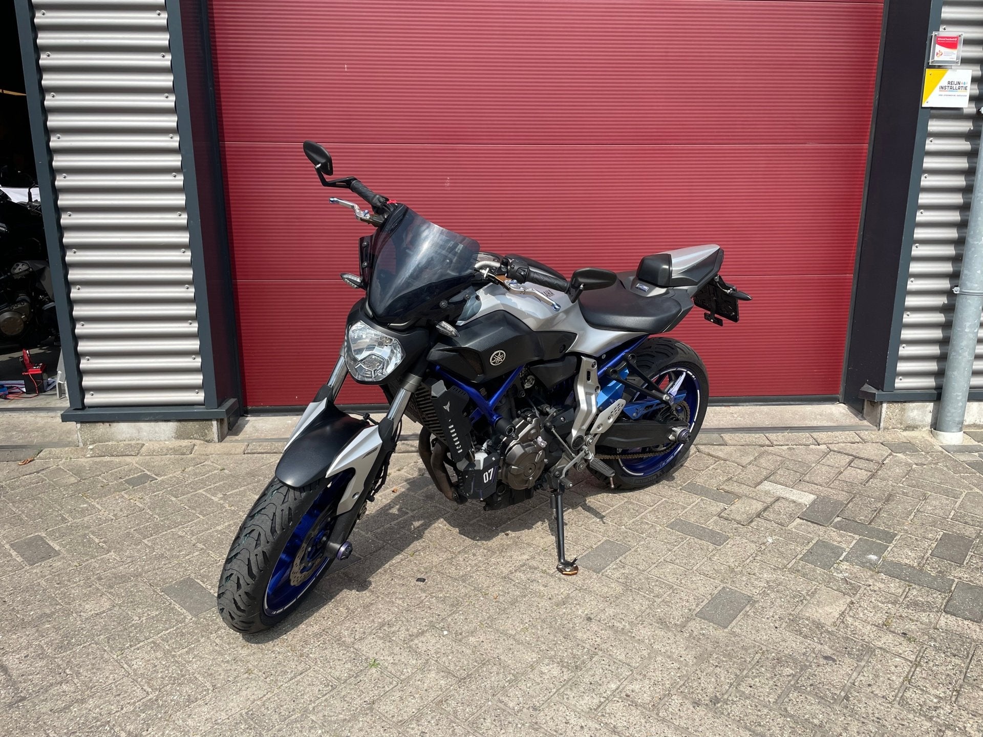 Yamaha MT-07 MT 07 ABS, Bedrijf, Meer dan 35 kW, Toermotor, I.G. Hoogendijk