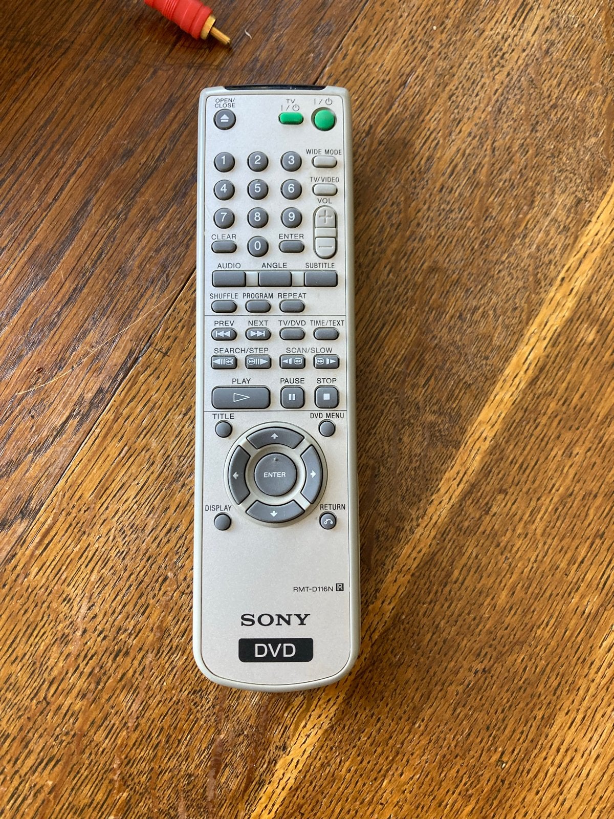 Sony RMT-D116N DVD Afstandsbediening, Ophalen of Verzenden, Gebruikt, Origineel, Dvd