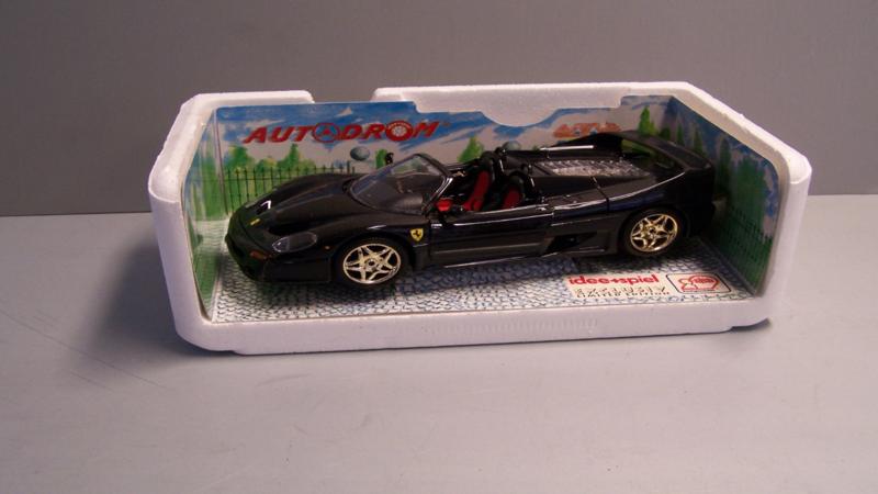 Ferrari f 50 idee+spiel met gouden velgen, Auto, Nieuw, Ophalen of Verzenden, Bburago